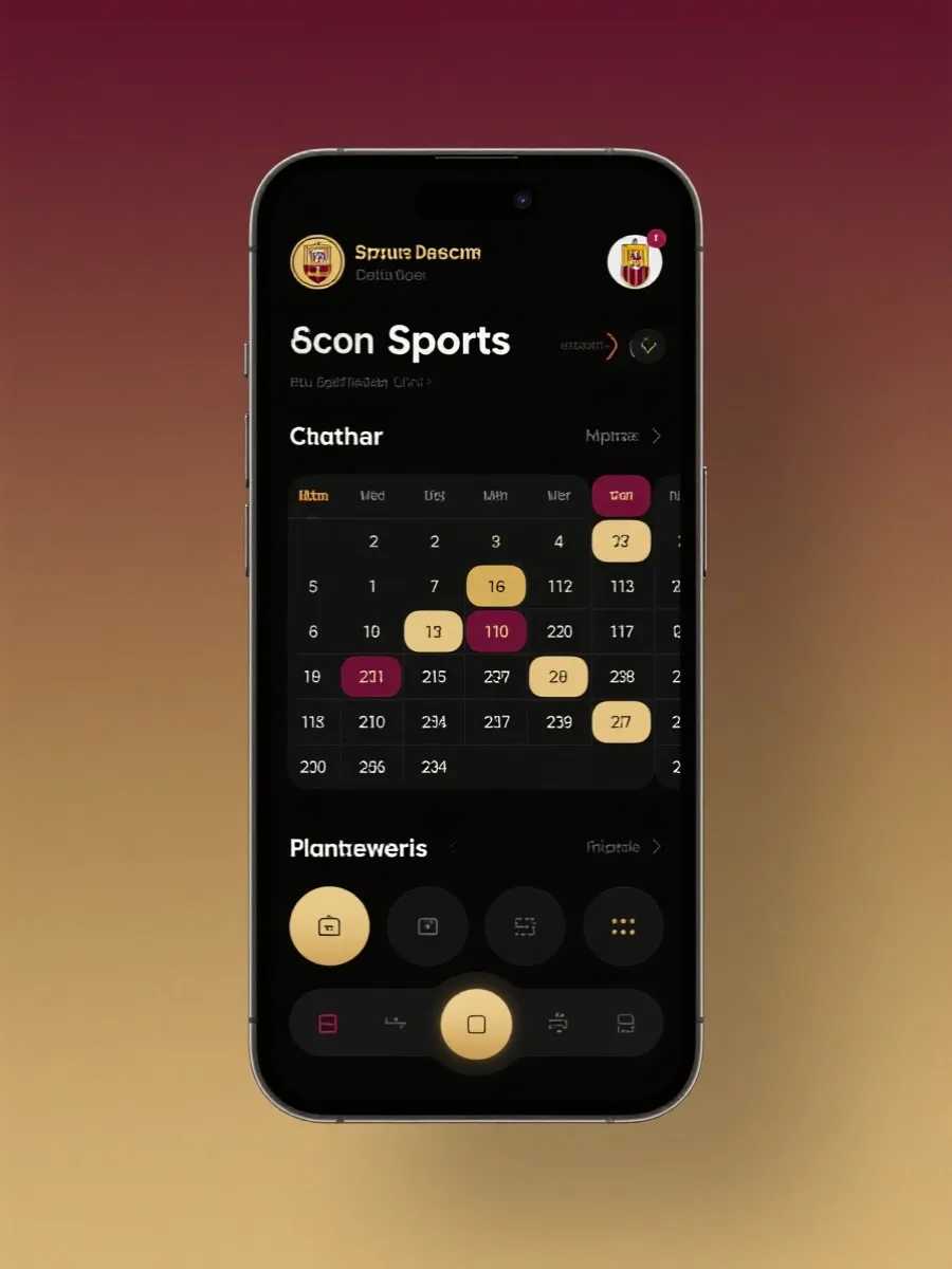 世界杯官方App界面展示