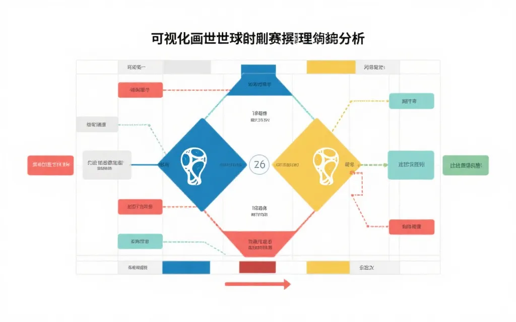 世界杯淘汰赛对阵表与冷门评估阈值的可视化图