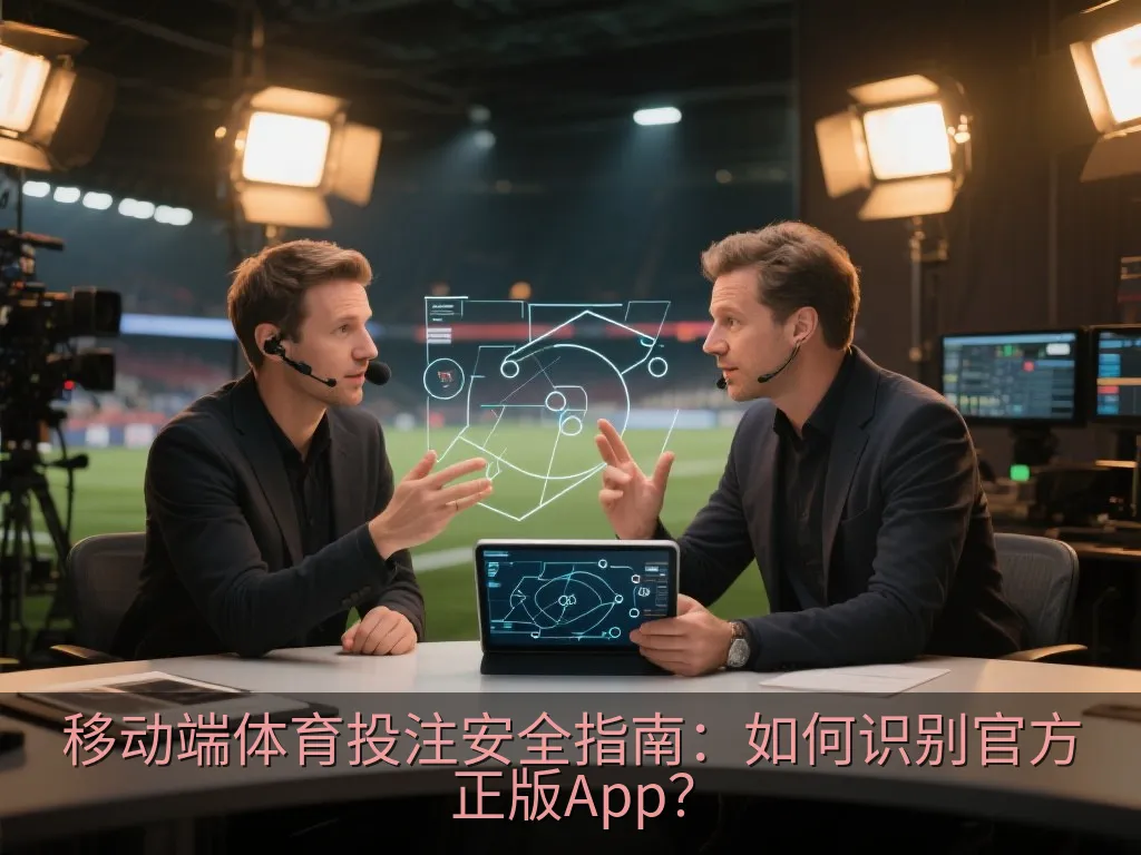 用户手持智能手机,屏幕上显示着抽象的网络安全仪表盘,带有绿色的安全锁和防护标识